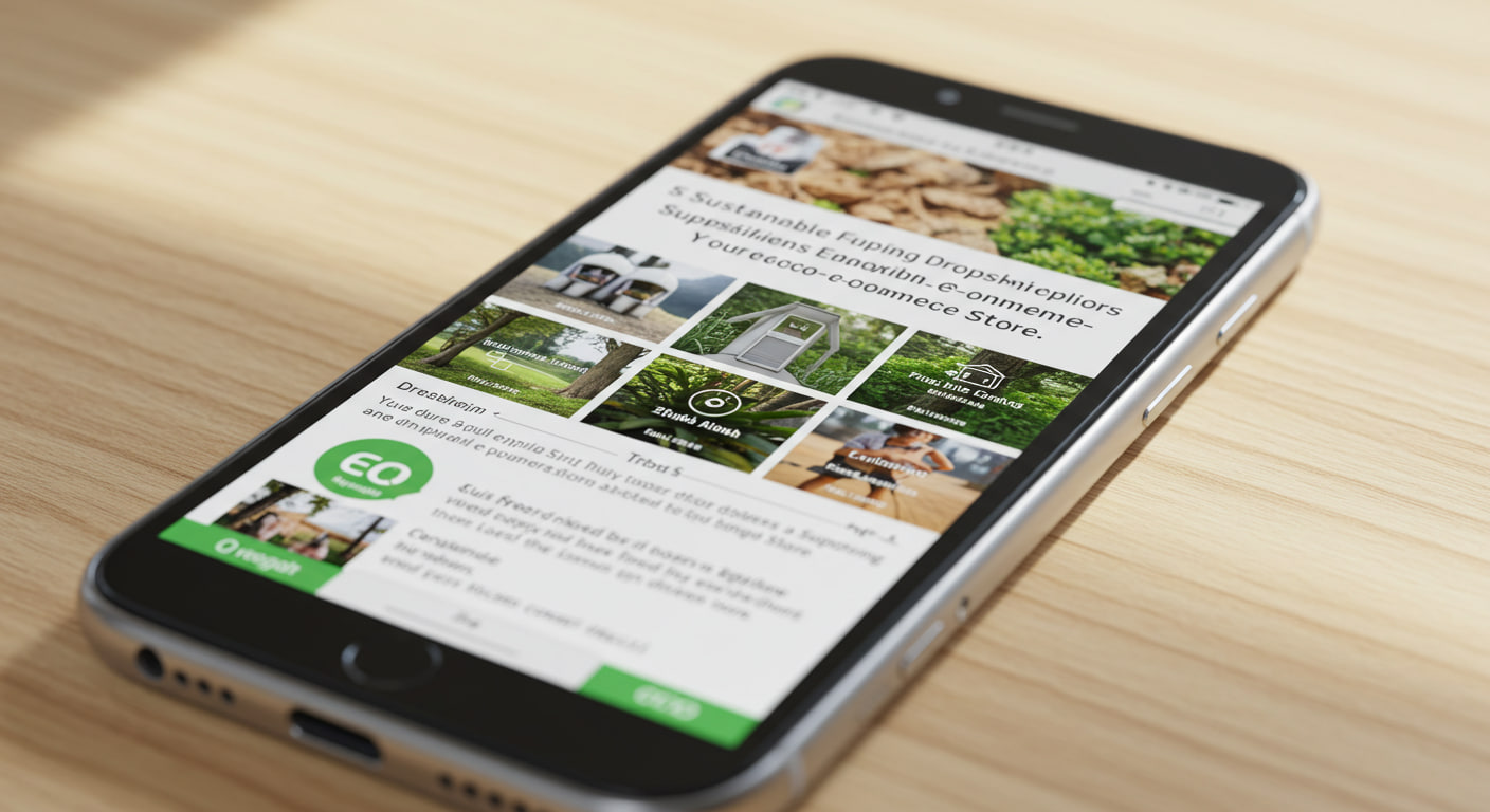 5 Sustainable Dropshipping Suppliers for Your Eco-Friendly E-commerce Store